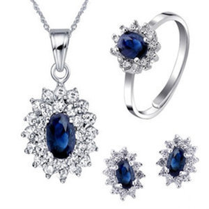 帝王托帕石裸石瑞士藍(lán)寶石八角長方形珠寶首飾裸鉆海藍(lán)粉熔戒指面