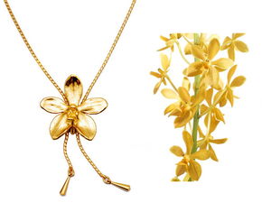 risis麗西施 24k鍍金項(xiàng)鏈 指甲萬帶蘭 rgas2scg 珠寶首飾